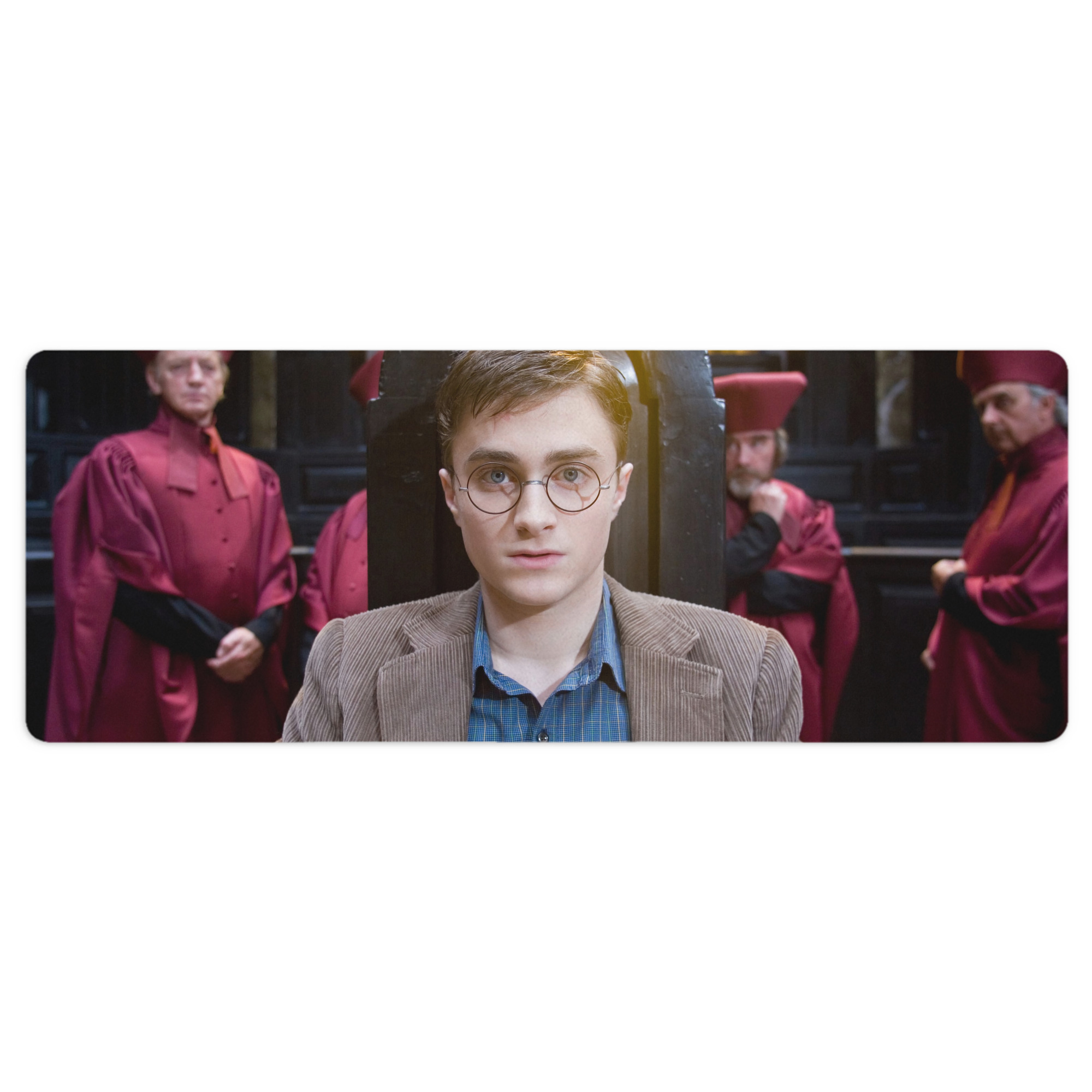（画像用） Harry Potter ハリー・ポッターシリーズ ステッチ加工 大判デスクマット／滑り止めマウスパッド