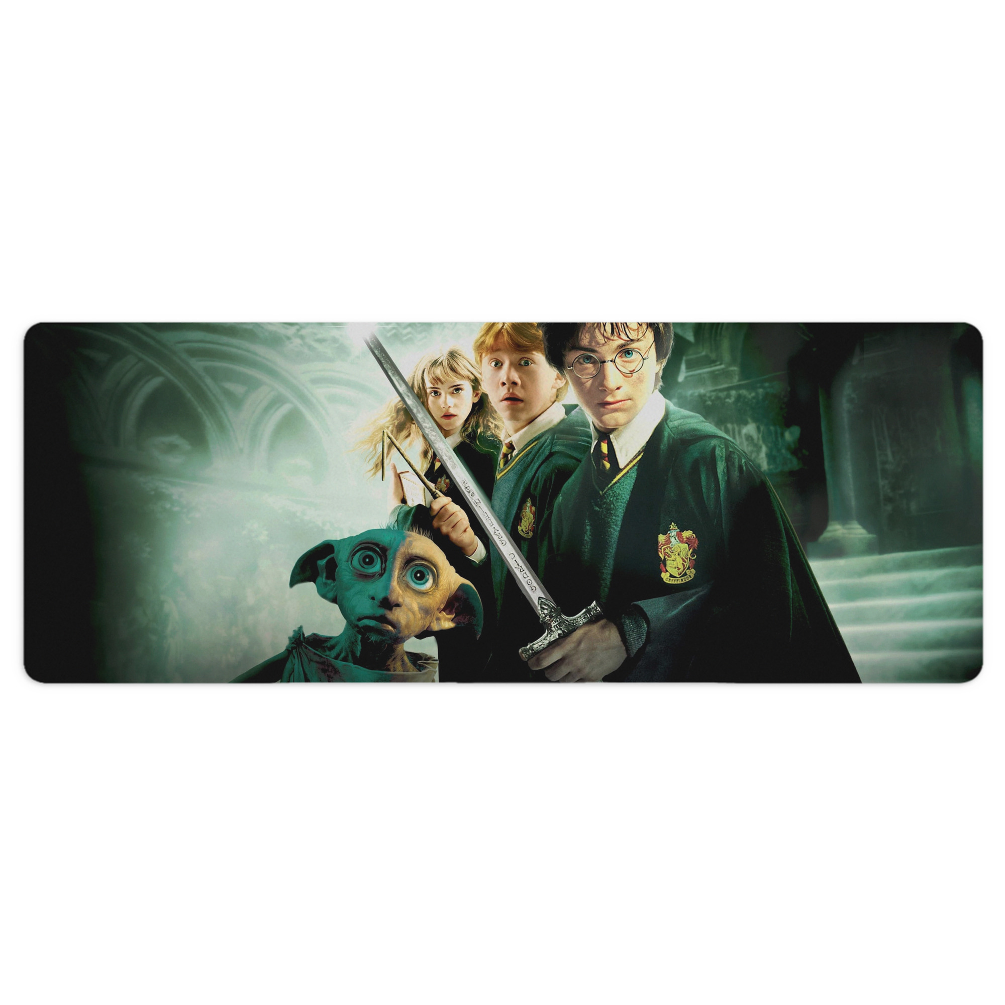 （画像用） Harry Potter ハリー・ポッターシリーズ ステッチ加工 大判デスクマット／滑り止めマウスパッド