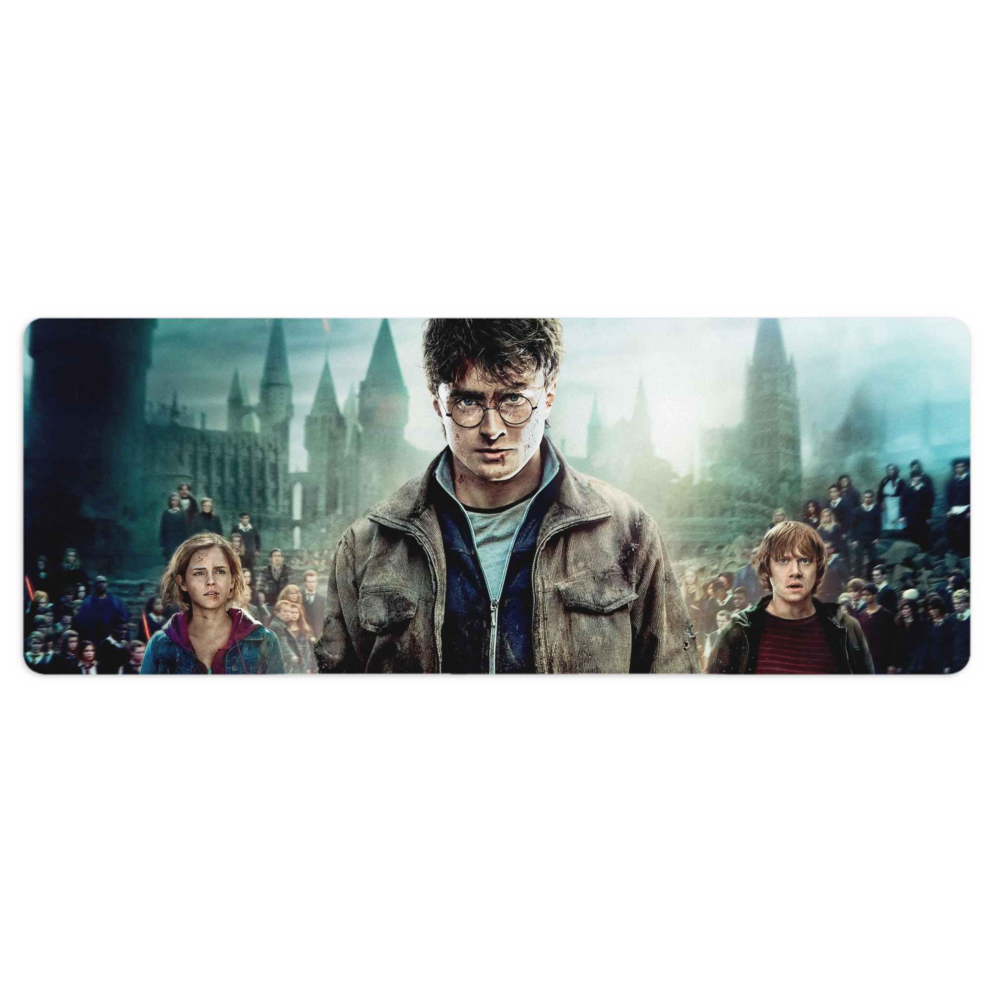 （画像用） Harry Potter ハリー・ポッターシリーズ ステッチ加工 大判デスクマット／滑り止めマウスパッド