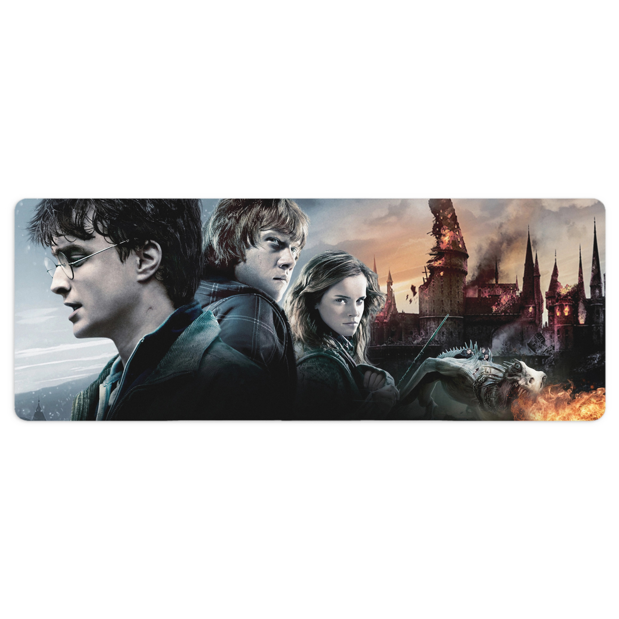 （画像用） Harry Potter ハリー・ポッターシリーズ ステッチ加工 大判デスクマット／滑り止めマウスパッド