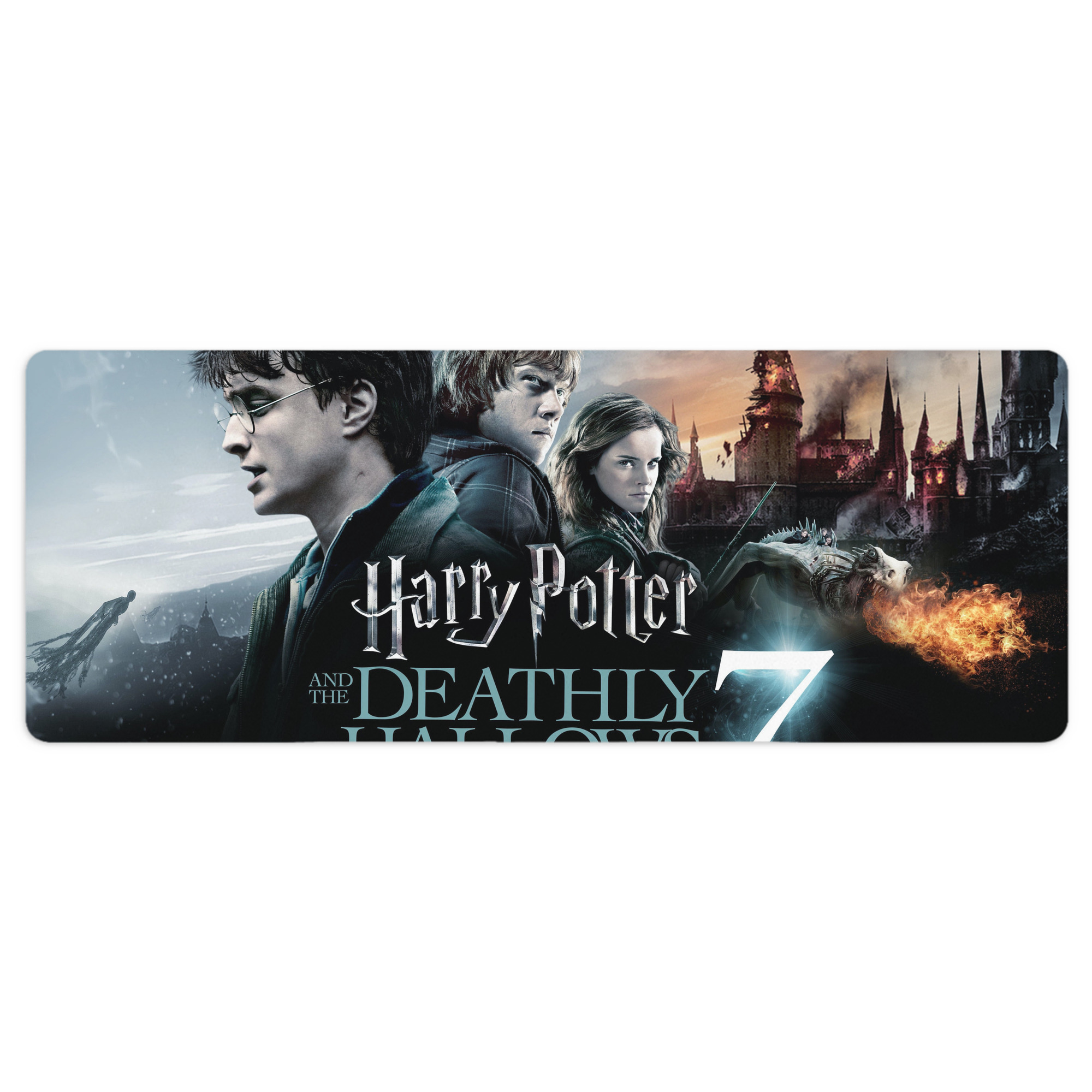 （画像用） Harry Potter ハリー・ポッターシリーズ ステッチ加工 大判デスクマット／滑り止めマウスパッド