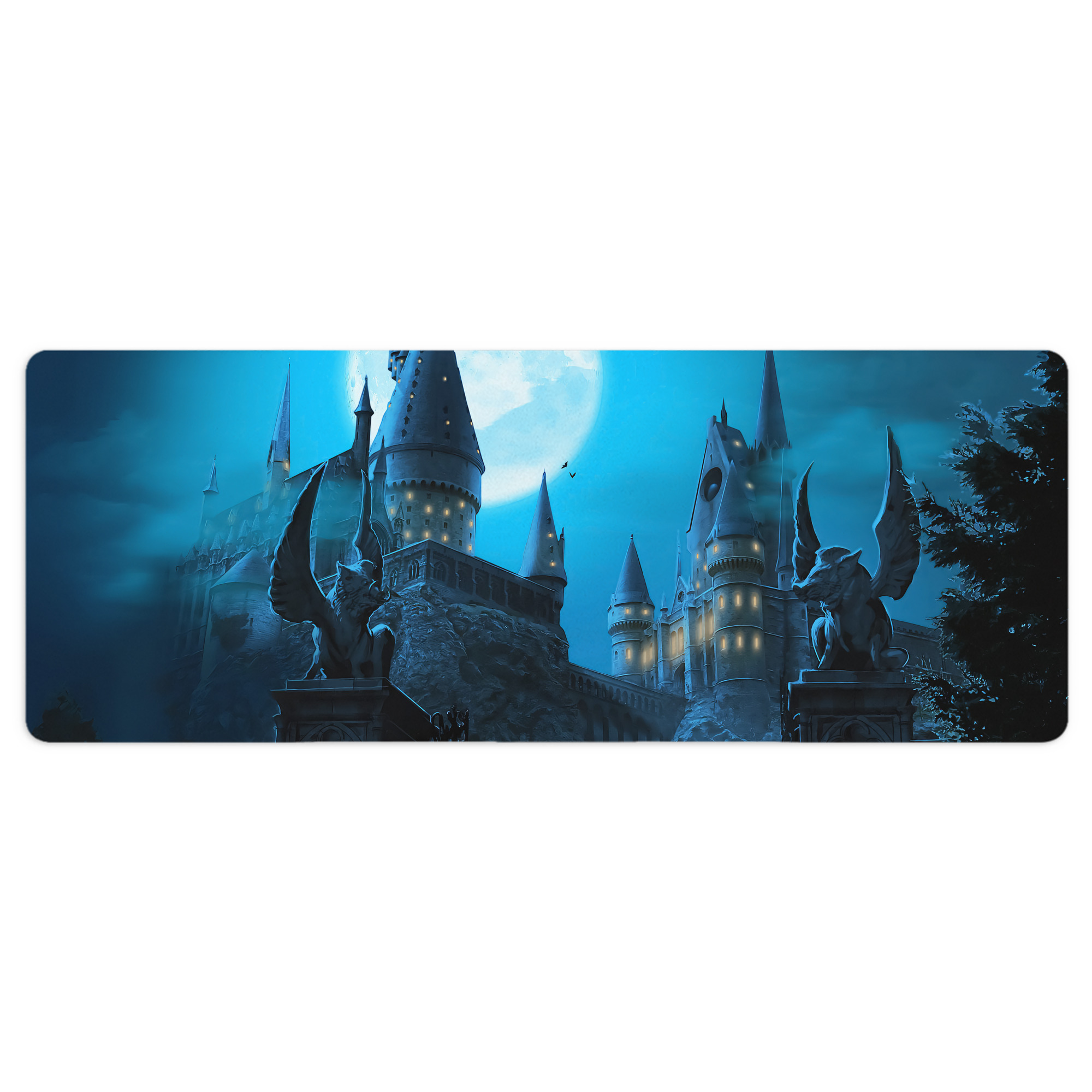 （画像用） Harry Potter ハリー・ポッターシリーズ ステッチ加工 大判デスクマット／滑り止めマウスパッド