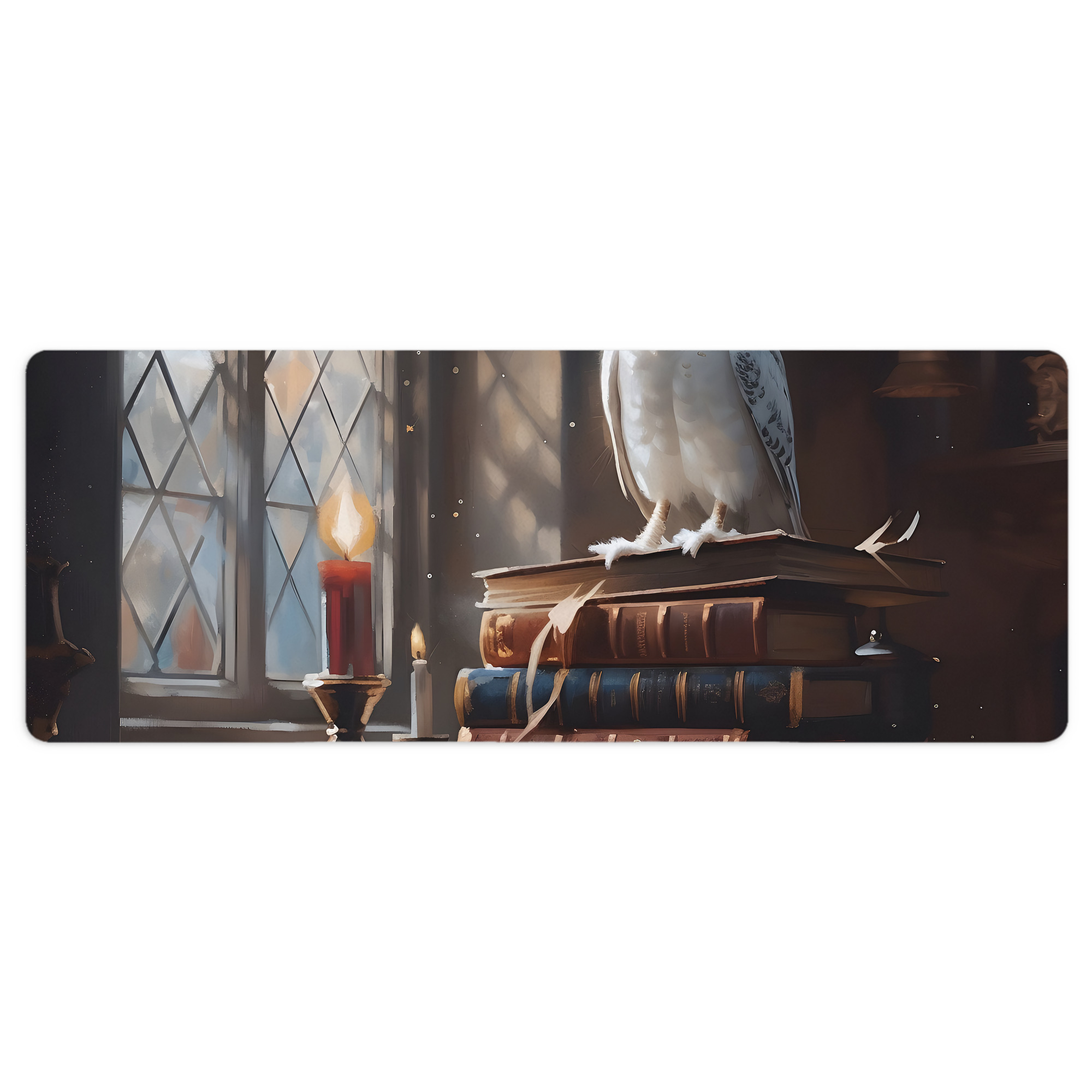 （画像用） Harry Potter ハリー・ポッターシリーズ ステッチ加工 大判デスクマット／滑り止めマウスパッド