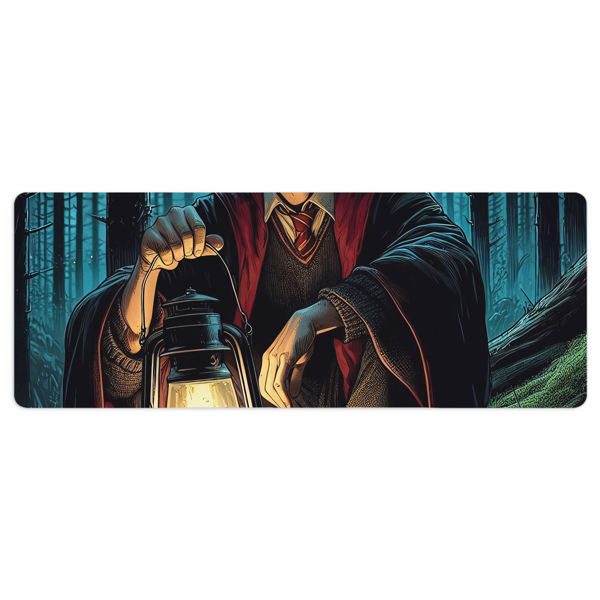 （画像用） Harry Potter ハリー・ポッターシリーズ ステッチ加工 大判デスクマット／滑り止めマウスパッド