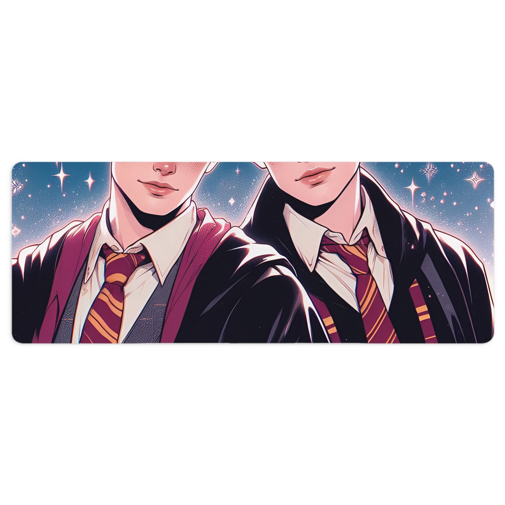 （画像用） Harry Potter ハリー・ポッターシリーズ ステッチ加工 大判デスクマット／滑り止めマウスパッド