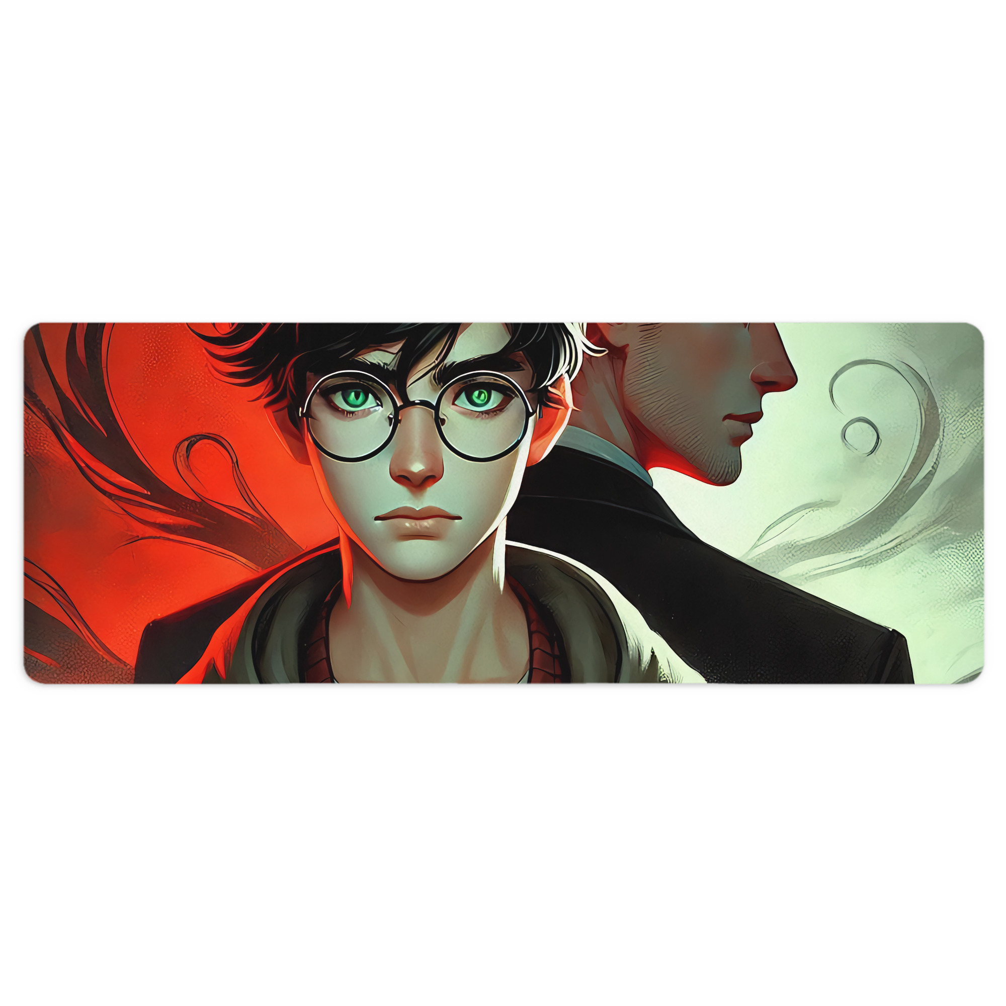 （画像用） Harry Potter ハリー・ポッターシリーズ ステッチ加工 大判デスクマット／滑り止めマウスパッド