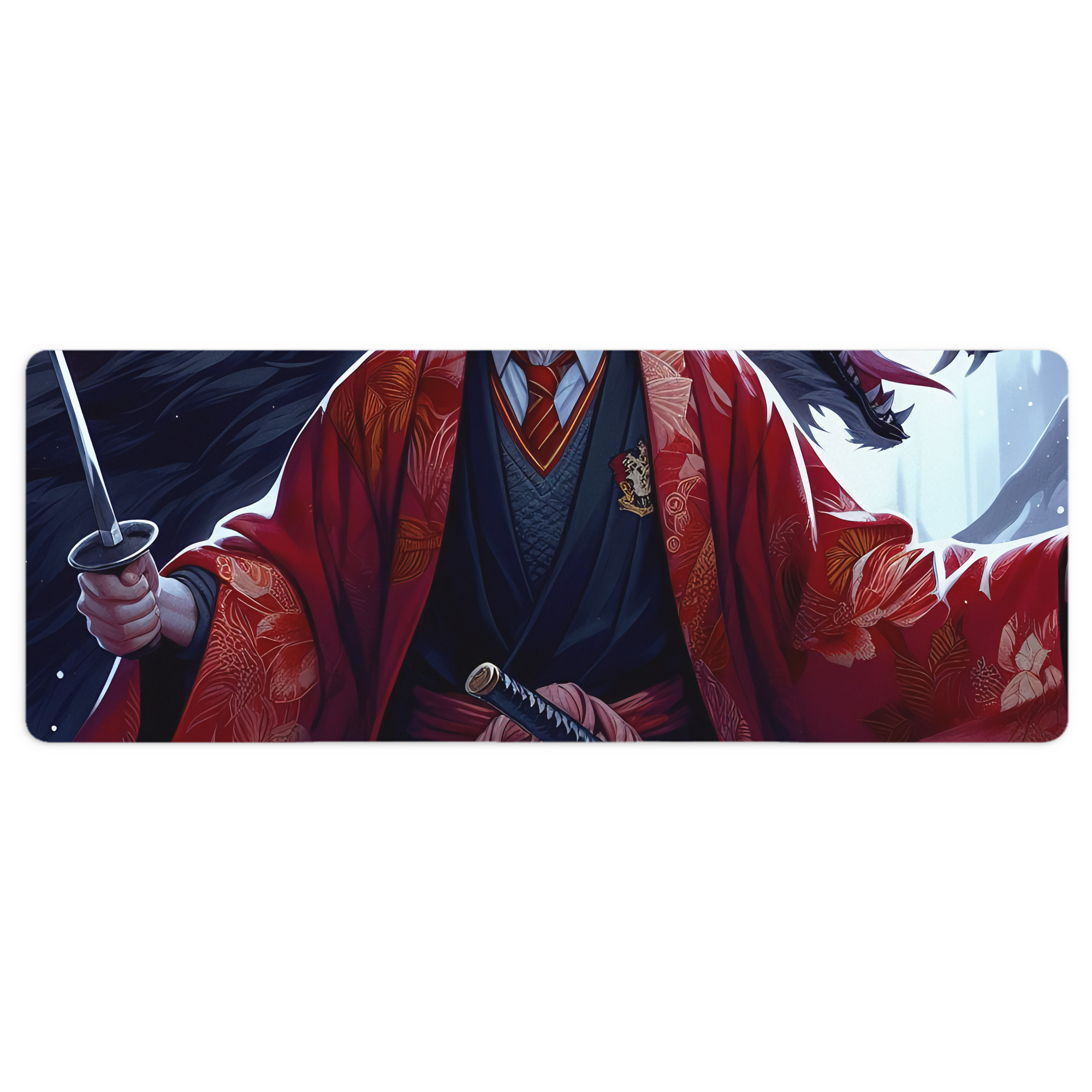 （画像用） Harry Potter ハリー・ポッターシリーズ ステッチ加工 大判デスクマット／滑り止めマウスパッド