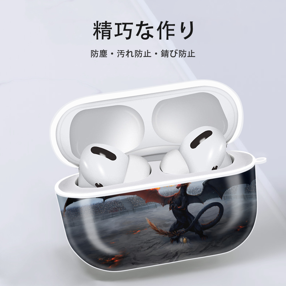 Harry Potter ハリー・ポッターシリーズ 【AirPods Pro用】ハードシェル保護ケース 耐衝撃・防指紋・カラビナ付き商品仕様
