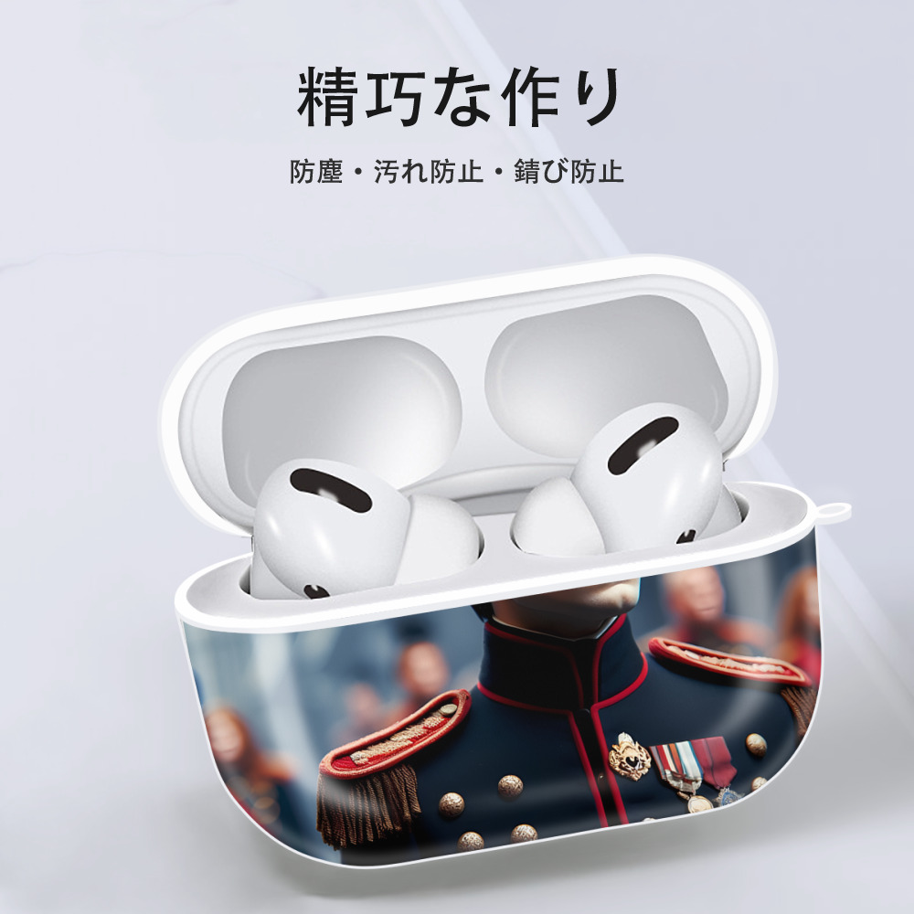 Harry Potter ハリー・ポッターシリーズ 【AirPods Pro用】ハードシェル保護ケース 耐衝撃・防指紋・カラビナ付き商品仕様
