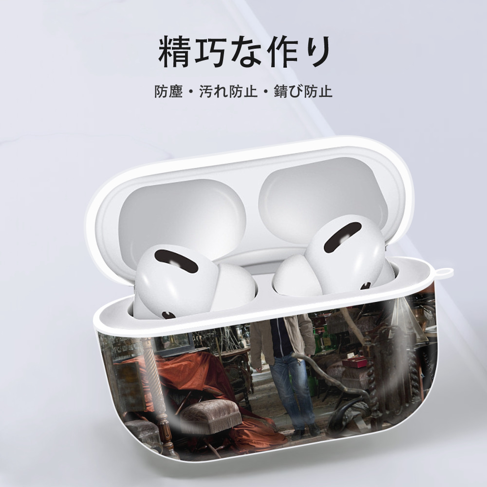 Harry Potter ハリー・ポッターシリーズ 【AirPods Pro用】ハードシェル保護ケース 耐衝撃・防指紋・カラビナ付き商品仕様