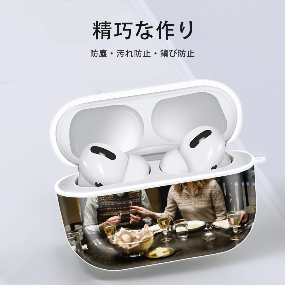 Harry Potter ハリー・ポッターシリーズ 【AirPods Pro用】ハードシェル保護ケース 耐衝撃・防指紋・カラビナ付き商品仕様