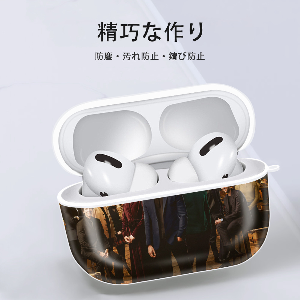 Harry Potter ハリー・ポッターシリーズ 【AirPods Pro用】ハードシェル保護ケース 耐衝撃・防指紋・カラビナ付き商品仕様