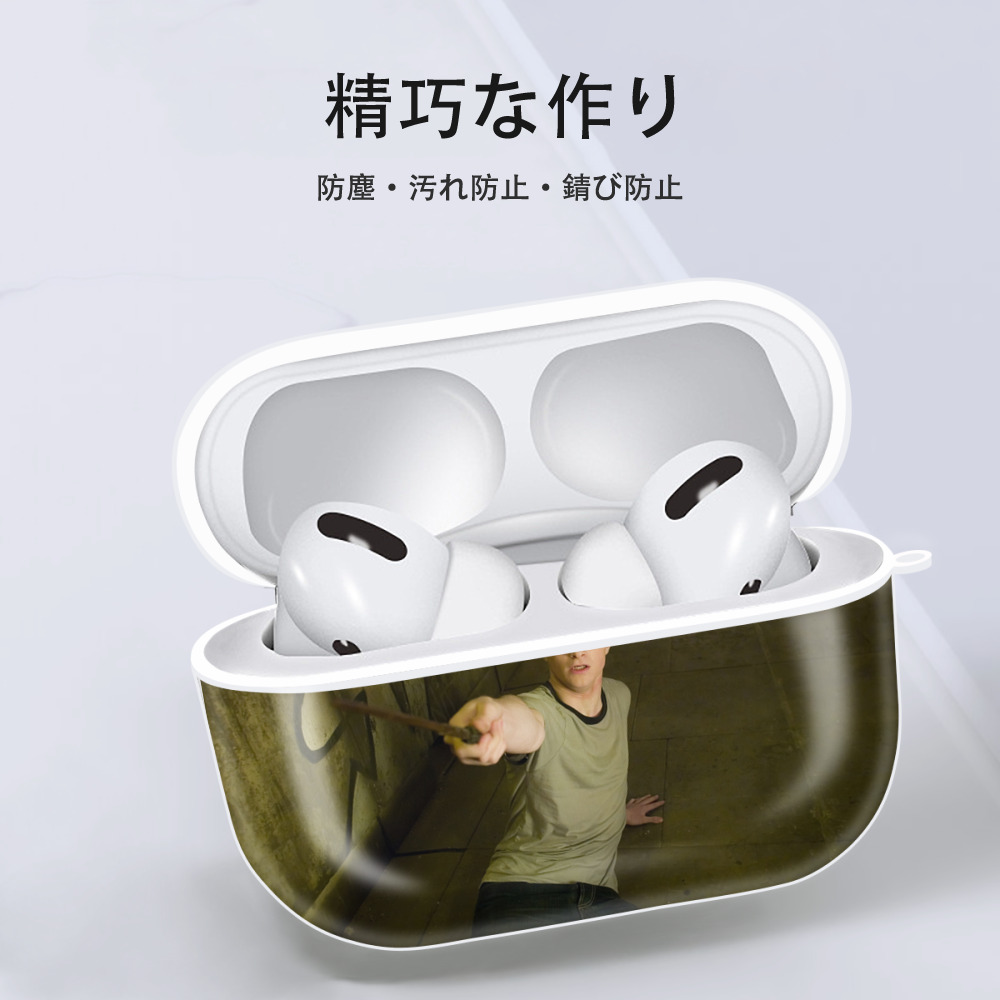 Harry Potter ハリー・ポッターシリーズ 【AirPods Pro用】ハードシェル保護ケース 耐衝撃・防指紋・カラビナ付き商品仕様