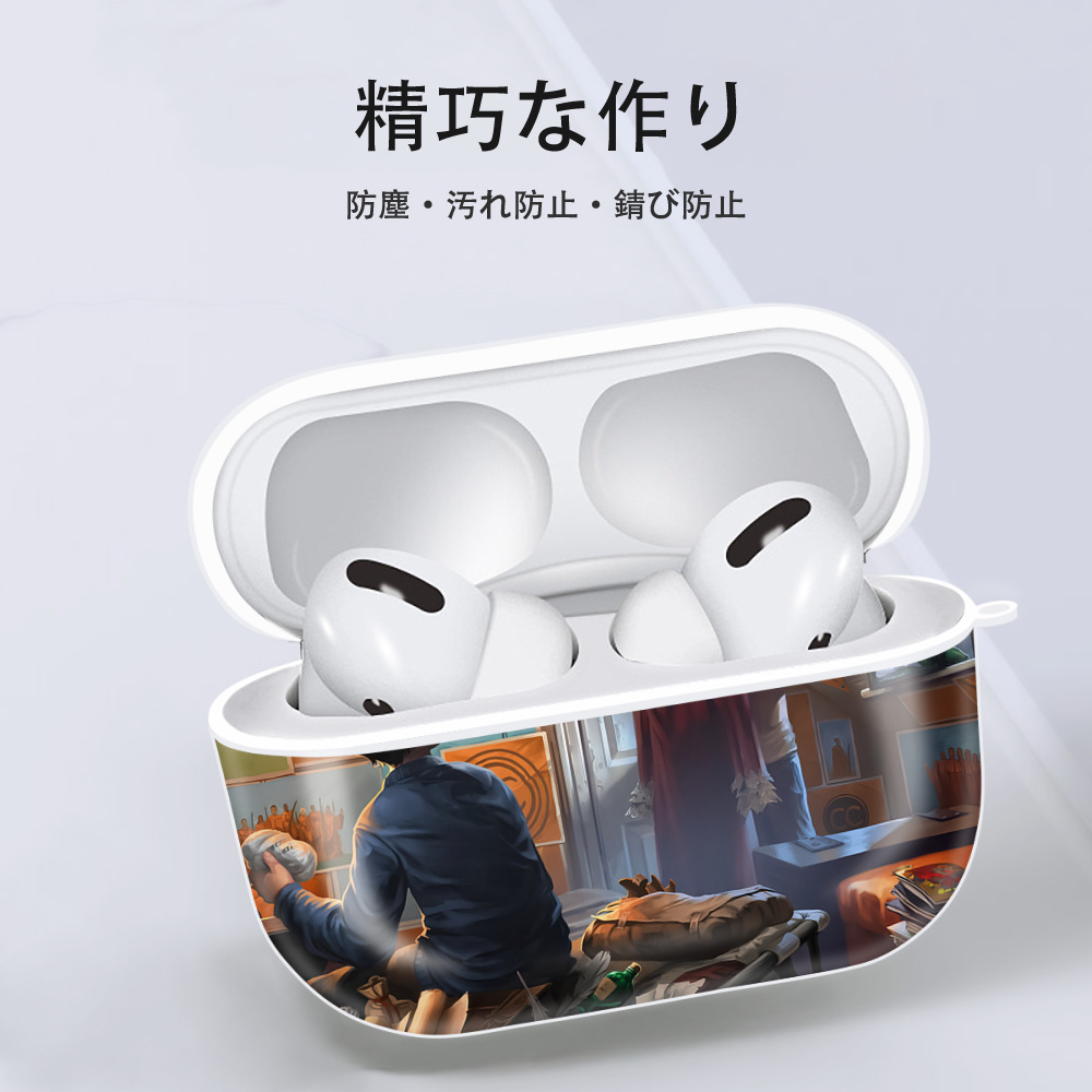Harry Potter ハリー・ポッターシリーズ 【AirPods Pro用】ハードシェル保護ケース 耐衝撃・防指紋・カラビナ付き商品仕様