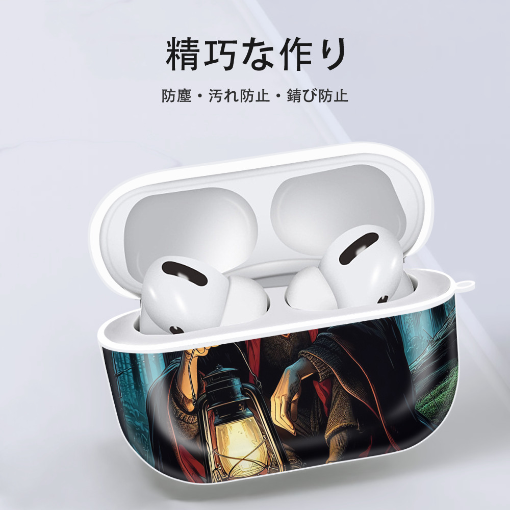 Harry Potter ハリー・ポッターシリーズ 【AirPods Pro用】ハードシェル保護ケース 耐衝撃・防指紋・カラビナ付き商品仕様