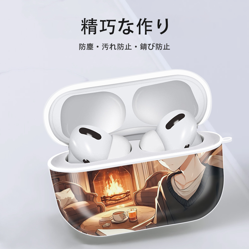 Harry Potter ハリー・ポッターシリーズ 【AirPods Pro用】ハードシェル保護ケース 耐衝撃・防指紋・カラビナ付き商品仕様
