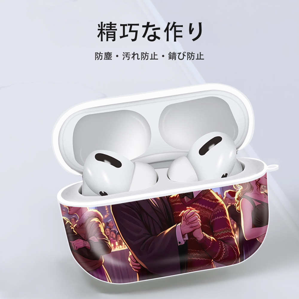 Harry Potter ハリー・ポッターシリーズ 【AirPods Pro用】ハードシェル保護ケース 耐衝撃・防指紋・カラビナ付き商品仕様