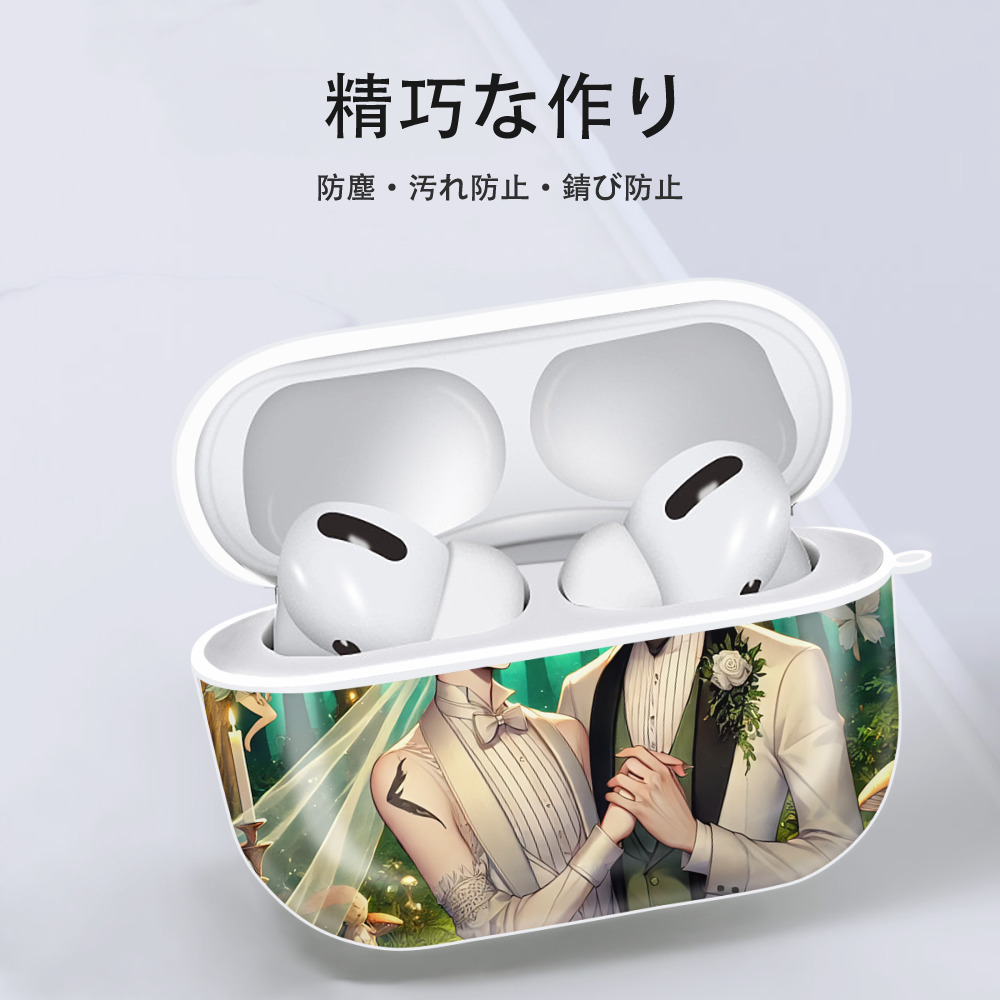 Harry Potter ハリー・ポッターシリーズ 【AirPods Pro用】ハードシェル保護ケース 耐衝撃・防指紋・カラビナ付き商品仕様
