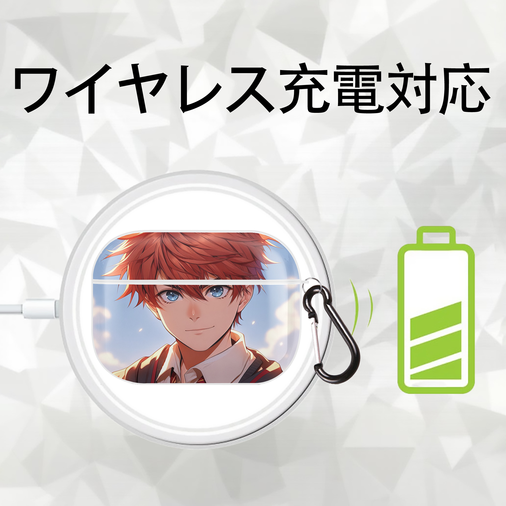 Harry Potter ハリー・ポッターシリーズ 【AirPods Pro用】ハードシェル保護ケース 耐衝撃・防指紋・カラビナ付き商品仕様