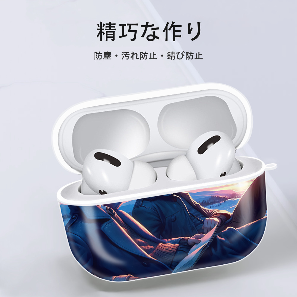 Harry Potter ハリー・ポッターシリーズ 【AirPods Pro用】ハードシェル保護ケース 耐衝撃・防指紋・カラビナ付き商品仕様