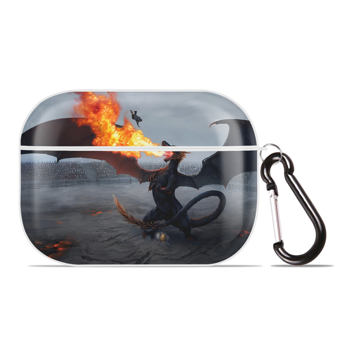 （画像用） Harry Potter ハリー・ポッターシリーズ 【AirPods Pro用】ハードシェル保護ケース 耐衝撃・防指紋・カラビナ付き商品仕様