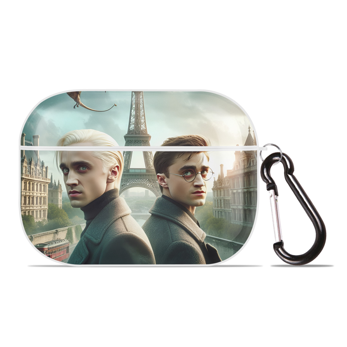（画像用） Harry Potter ハリー・ポッターシリーズ 【AirPods Pro用】ハードシェル保護ケース 耐衝撃・防指紋・カラビナ付き商品仕様