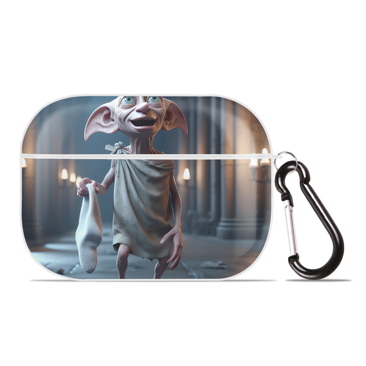 （画像用） Harry Potter ハリー・ポッターシリーズ 【AirPods Pro用】ハードシェル保護ケース 耐衝撃・防指紋・カラビナ付き商品仕様