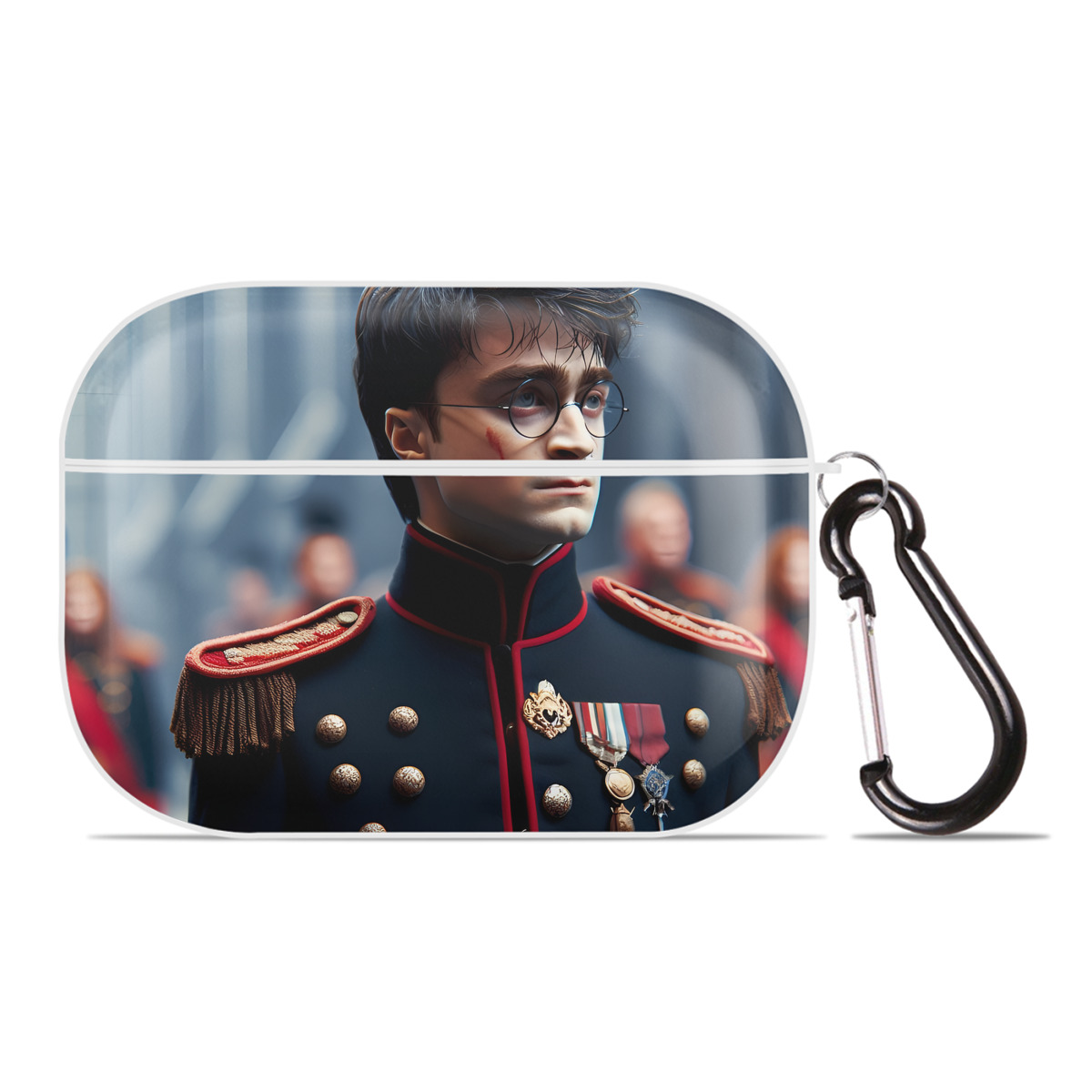 （画像用） Harry Potter ハリー・ポッターシリーズ 【AirPods Pro用】ハードシェル保護ケース 耐衝撃・防指紋・カラビナ付き商品仕様