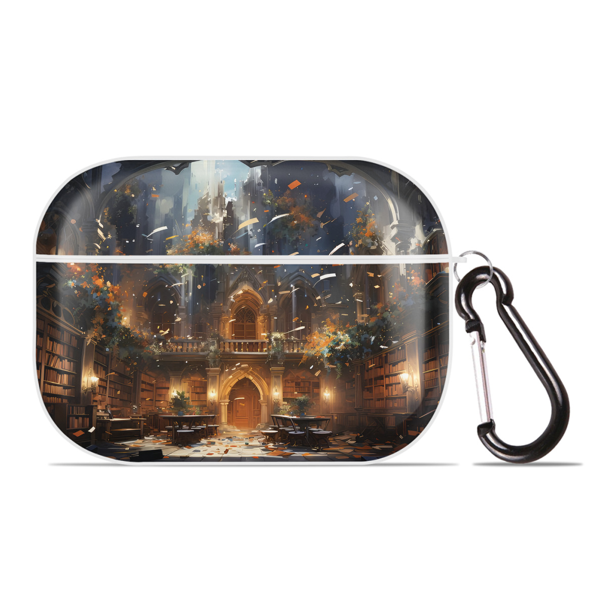 （画像用） Harry Potter ハリー・ポッターシリーズ 【AirPods Pro用】ハードシェル保護ケース 耐衝撃・防指紋・カラビナ付き商品仕様