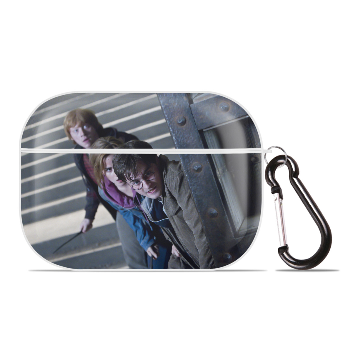 （画像用） Harry Potter ハリー・ポッターシリーズ 【AirPods Pro用】ハードシェル保護ケース 耐衝撃・防指紋・カラビナ付き商品仕様