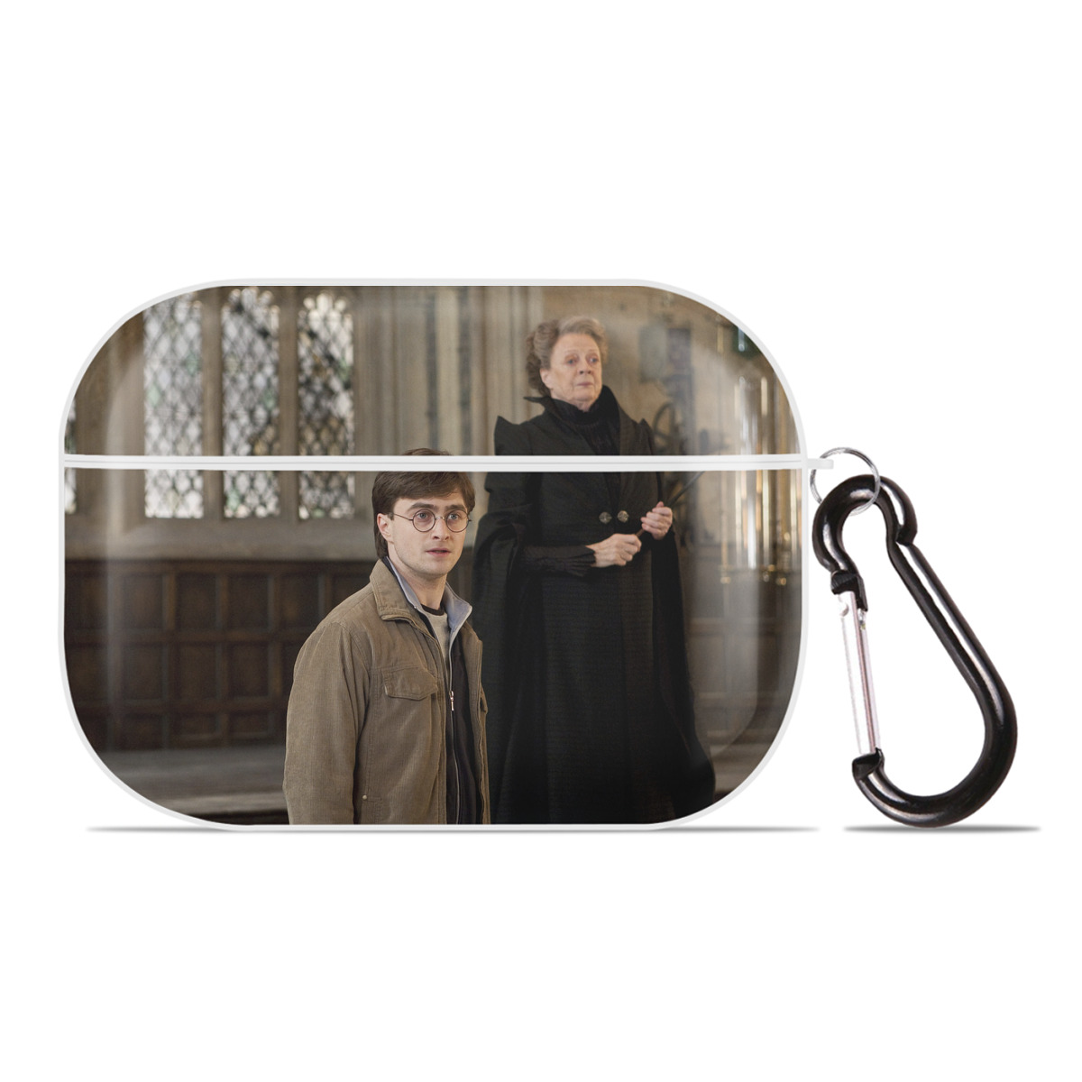 （画像用） Harry Potter ハリー・ポッターシリーズ 【AirPods Pro用】ハードシェル保護ケース 耐衝撃・防指紋・カラビナ付き商品仕様