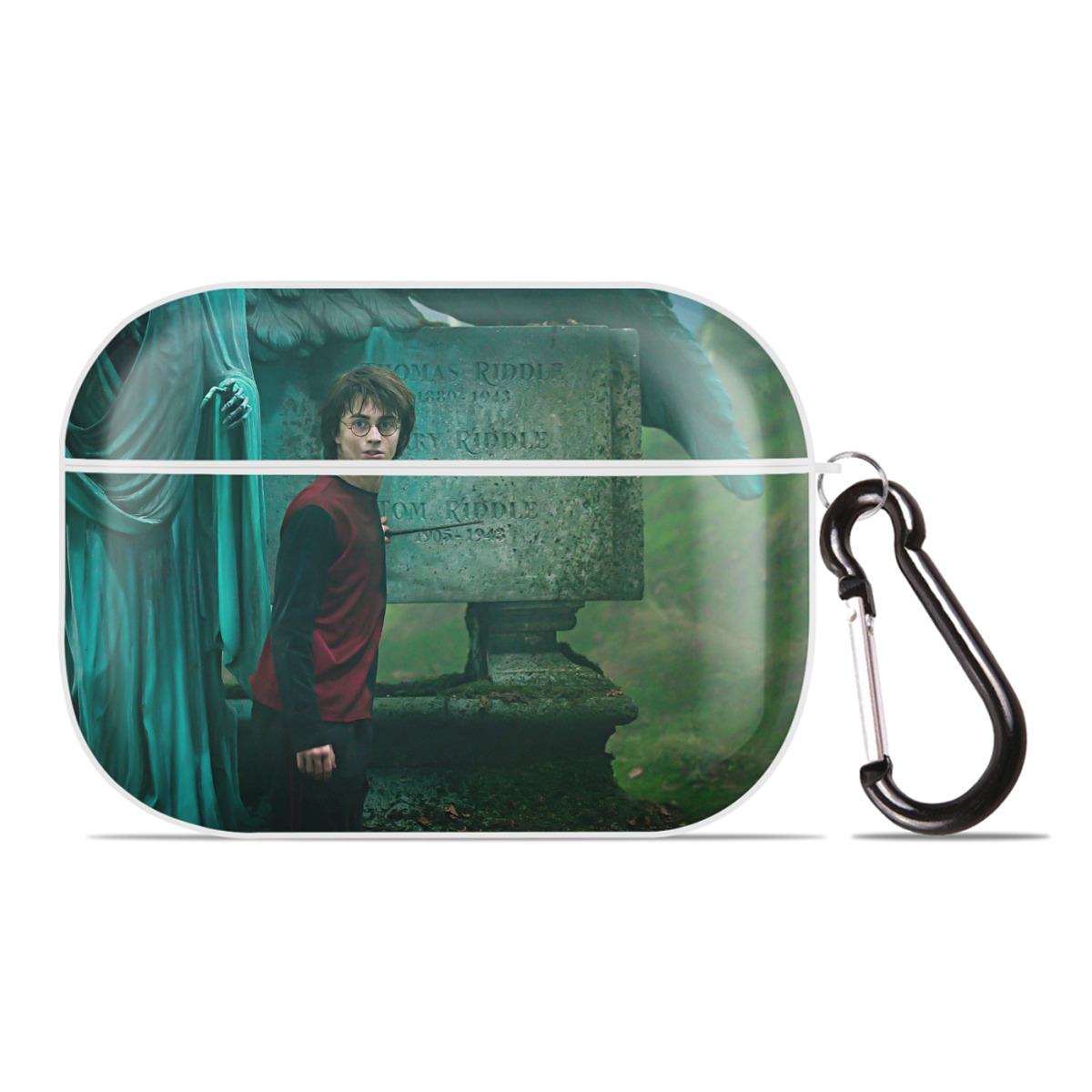 （画像用） Harry Potter ハリー・ポッターシリーズ 【AirPods Pro用】ハードシェル保護ケース 耐衝撃・防指紋・カラビナ付き商品仕様