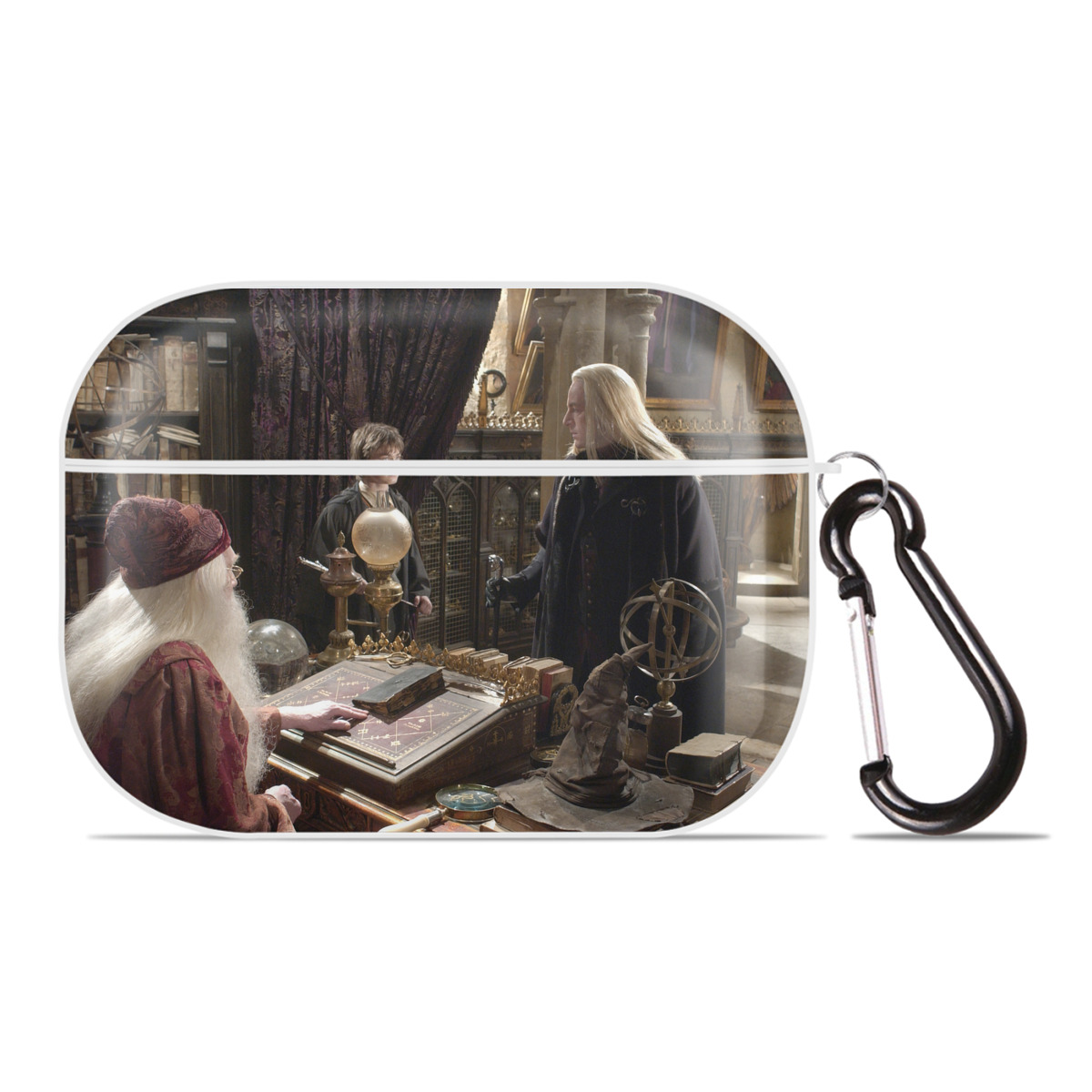 （画像用） Harry Potter ハリー・ポッターシリーズ 【AirPods Pro用】ハードシェル保護ケース 耐衝撃・防指紋・カラビナ付き商品仕様