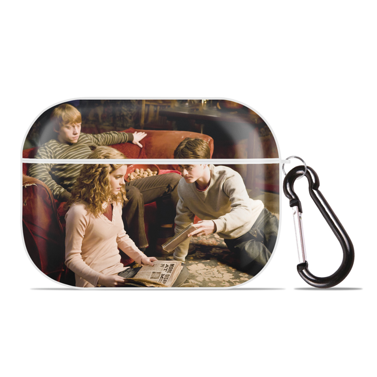 （画像用） Harry Potter ハリー・ポッターシリーズ 【AirPods Pro用】ハードシェル保護ケース 耐衝撃・防指紋・カラビナ付き商品仕様