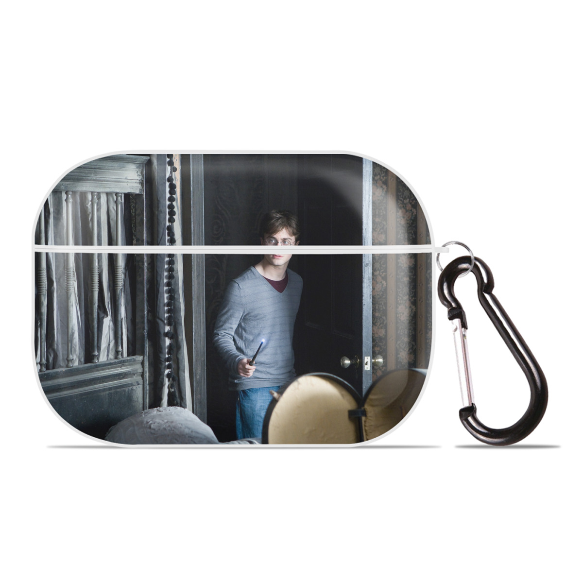 （画像用） Harry Potter ハリー・ポッターシリーズ 【AirPods Pro用】ハードシェル保護ケース 耐衝撃・防指紋・カラビナ付き商品仕様