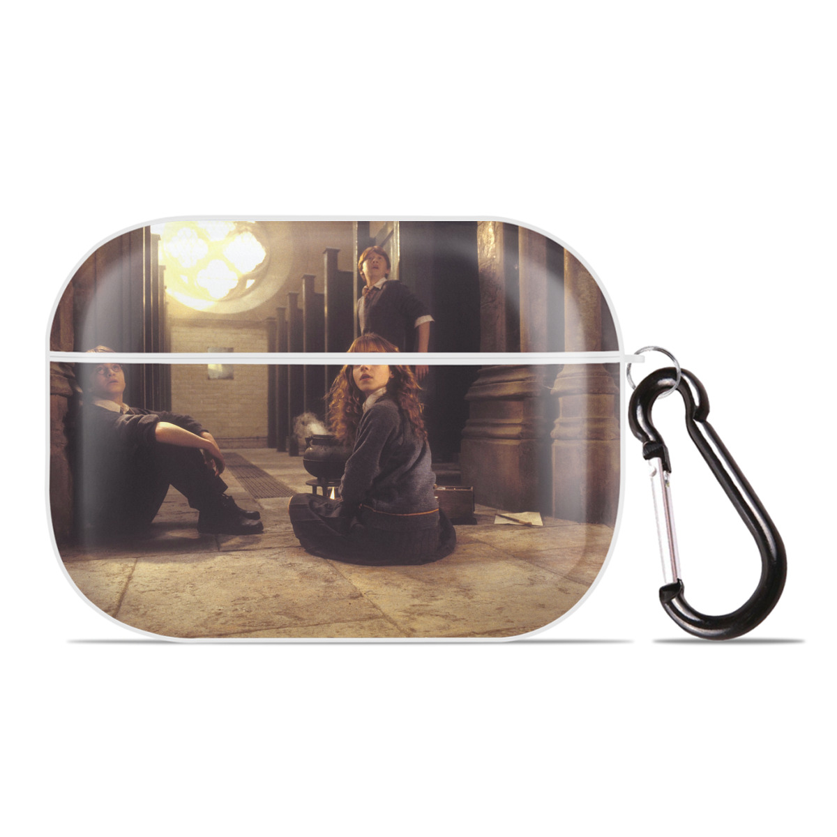 （画像用） Harry Potter ハリー・ポッターシリーズ 【AirPods Pro用】ハードシェル保護ケース 耐衝撃・防指紋・カラビナ付き商品仕様