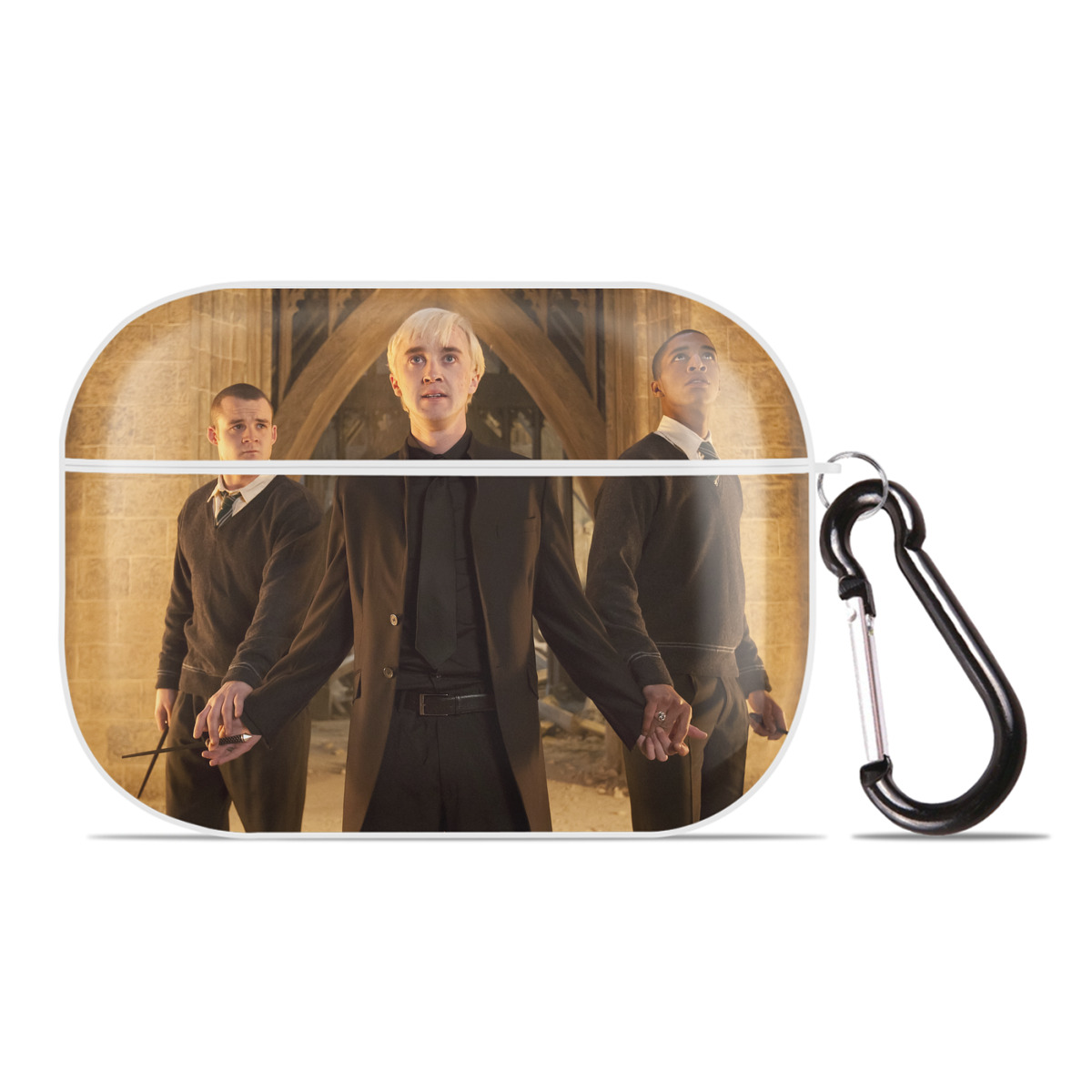 （画像用） Harry Potter ハリー・ポッターシリーズ 【AirPods Pro用】ハードシェル保護ケース 耐衝撃・防指紋・カラビナ付き商品仕様