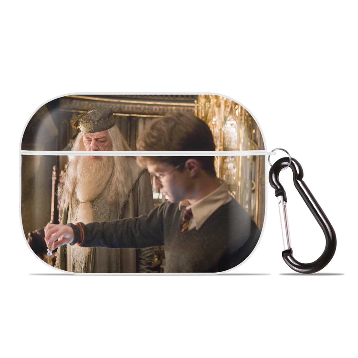 （画像用） Harry Potter ハリー・ポッターシリーズ 【AirPods Pro用】ハードシェル保護ケース 耐衝撃・防指紋・カラビナ付き商品仕様