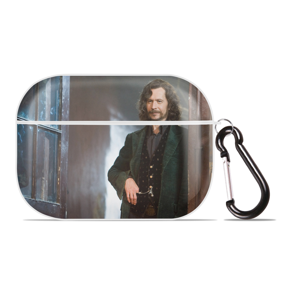 （画像用） Harry Potter ハリー・ポッターシリーズ 【AirPods Pro用】ハードシェル保護ケース 耐衝撃・防指紋・カラビナ付き商品仕様