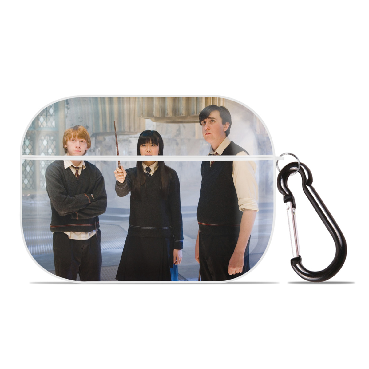（画像用） Harry Potter ハリー・ポッターシリーズ 【AirPods Pro用】ハードシェル保護ケース 耐衝撃・防指紋・カラビナ付き商品仕様