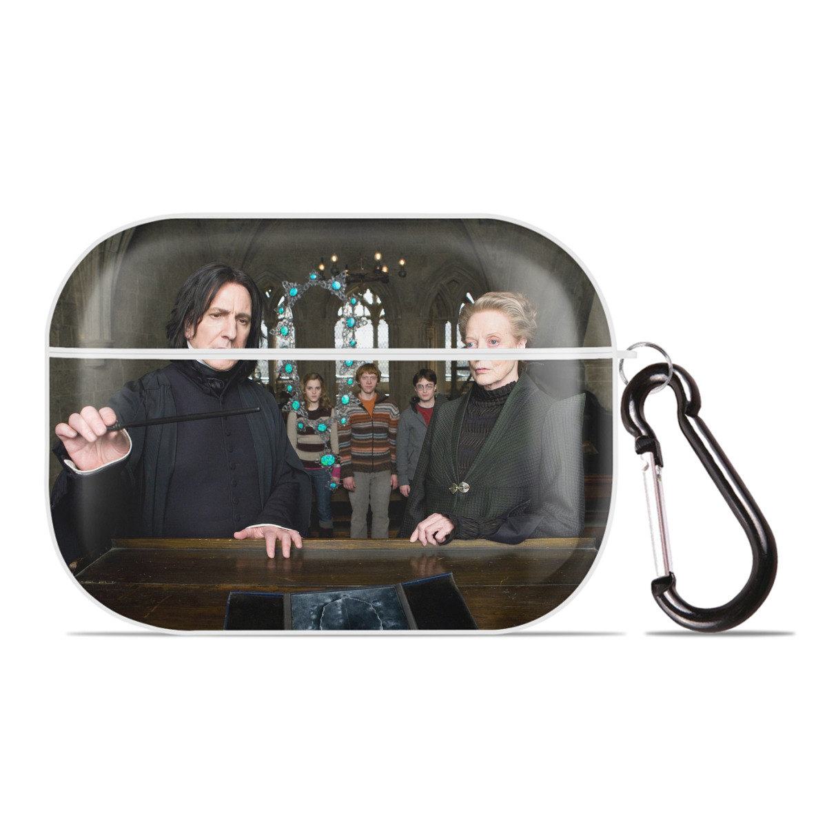 （画像用） Harry Potter ハリー・ポッターシリーズ 【AirPods Pro用】ハードシェル保護ケース 耐衝撃・防指紋・カラビナ付き商品仕様
