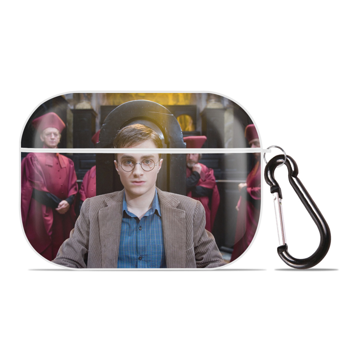 （画像用） Harry Potter ハリー・ポッターシリーズ 【AirPods Pro用】ハードシェル保護ケース 耐衝撃・防指紋・カラビナ付き商品仕様