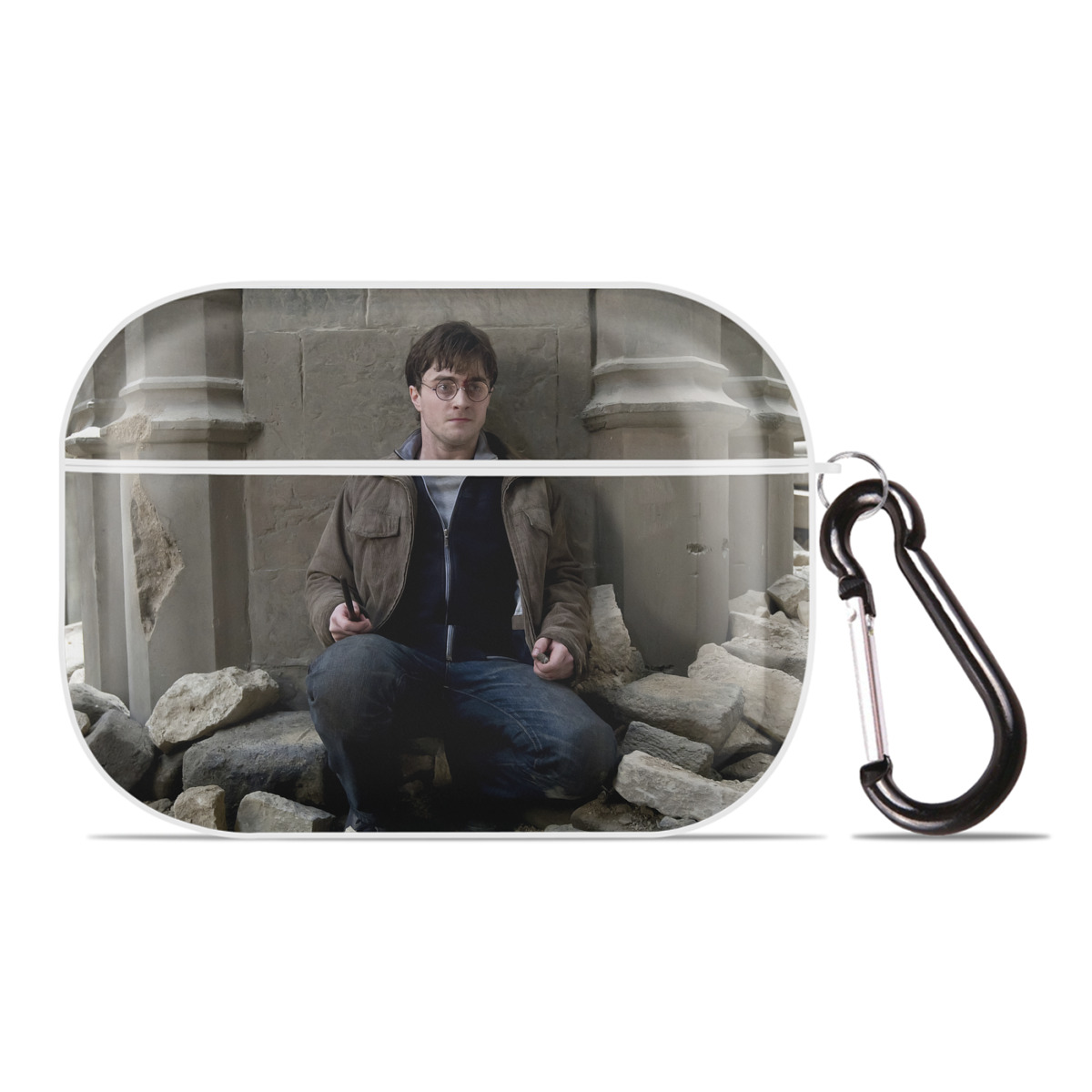 （画像用） Harry Potter ハリー・ポッターシリーズ 【AirPods Pro用】ハードシェル保護ケース 耐衝撃・防指紋・カラビナ付き商品仕様