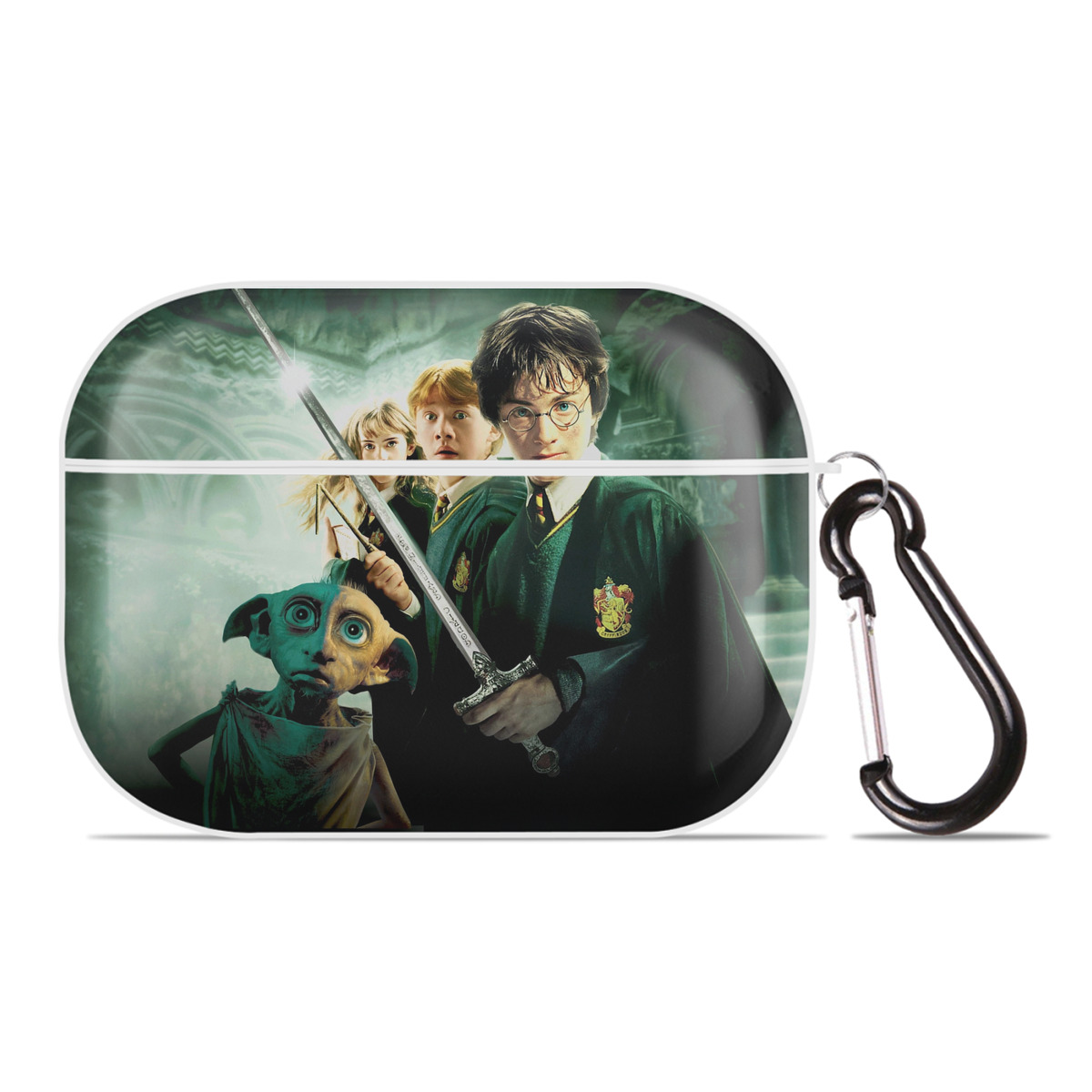 （画像用） Harry Potter ハリー・ポッターシリーズ 【AirPods Pro用】ハードシェル保護ケース 耐衝撃・防指紋・カラビナ付き商品仕様
