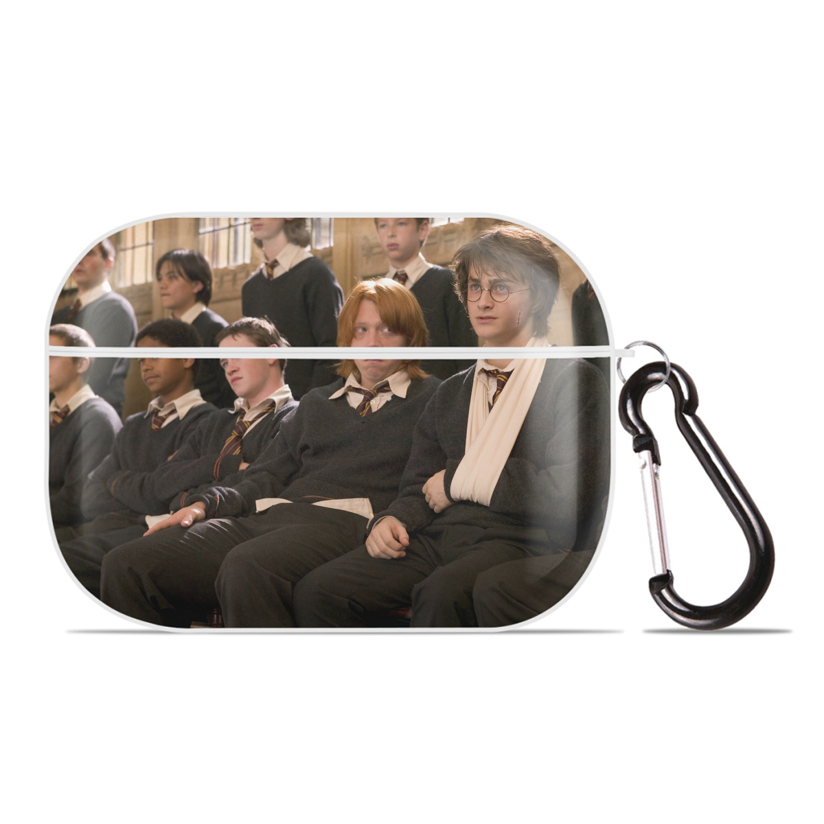（画像用） Harry Potter ハリー・ポッターシリーズ 【AirPods Pro用】ハードシェル保護ケース 耐衝撃・防指紋・カラビナ付き商品仕様