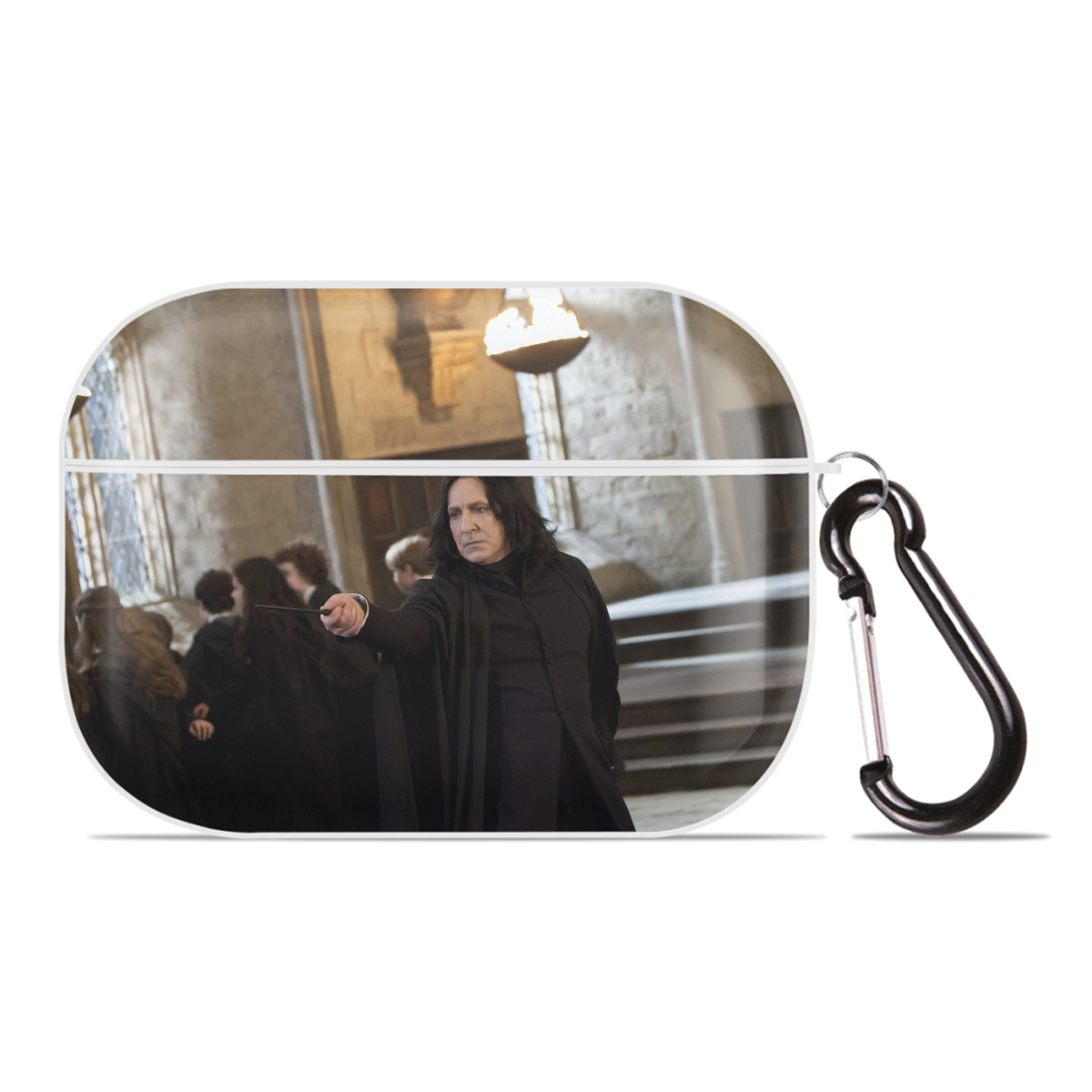 （画像用） Harry Potter ハリー・ポッターシリーズ 【AirPods Pro用】ハードシェル保護ケース 耐衝撃・防指紋・カラビナ付き商品仕様