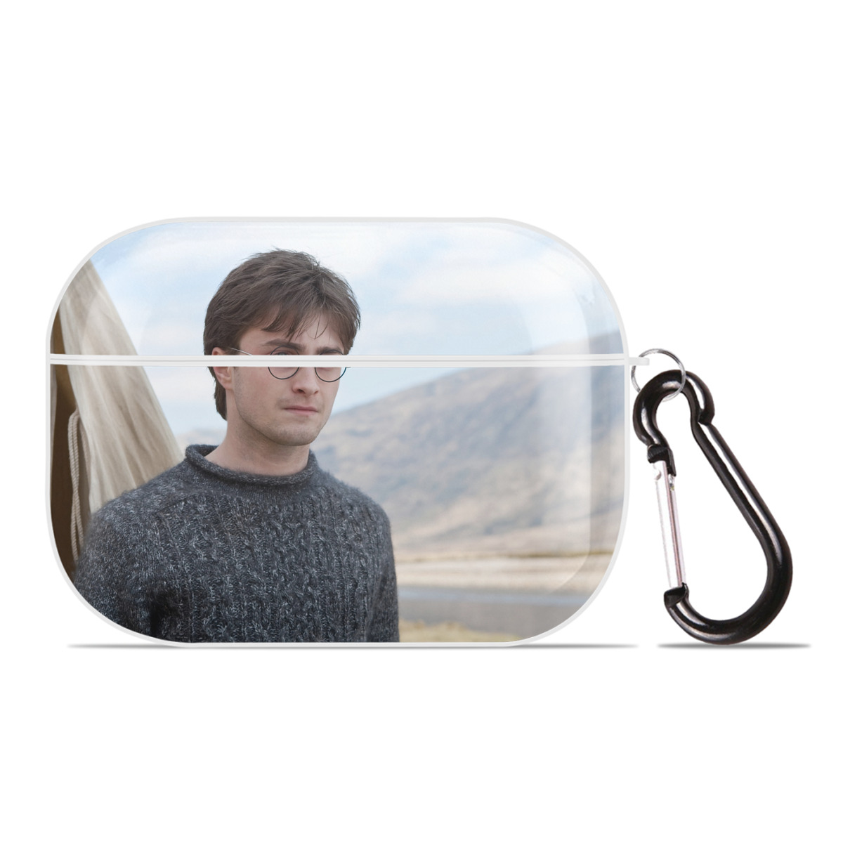 （画像用） Harry Potter ハリー・ポッターシリーズ 【AirPods Pro用】ハードシェル保護ケース 耐衝撃・防指紋・カラビナ付き商品仕様
