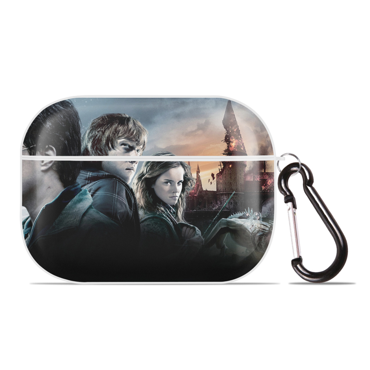 （画像用） Harry Potter ハリー・ポッターシリーズ 【AirPods Pro用】ハードシェル保護ケース 耐衝撃・防指紋・カラビナ付き商品仕様