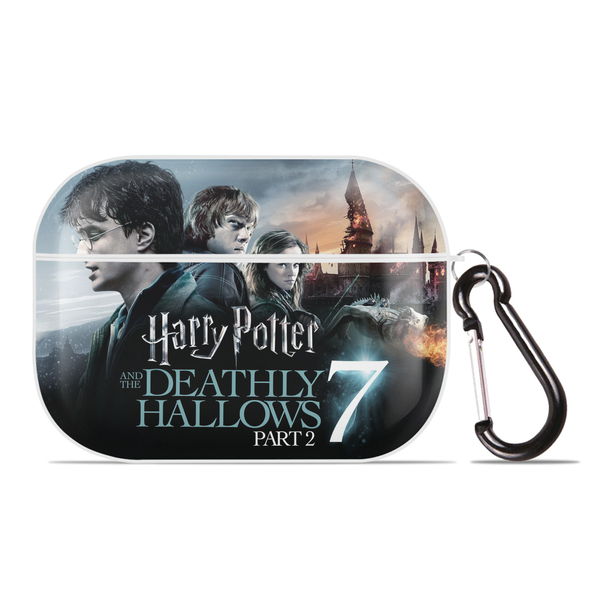 （画像用） Harry Potter ハリー・ポッターシリーズ 【AirPods Pro用】ハードシェル保護ケース 耐衝撃・防指紋・カラビナ付き商品仕様
