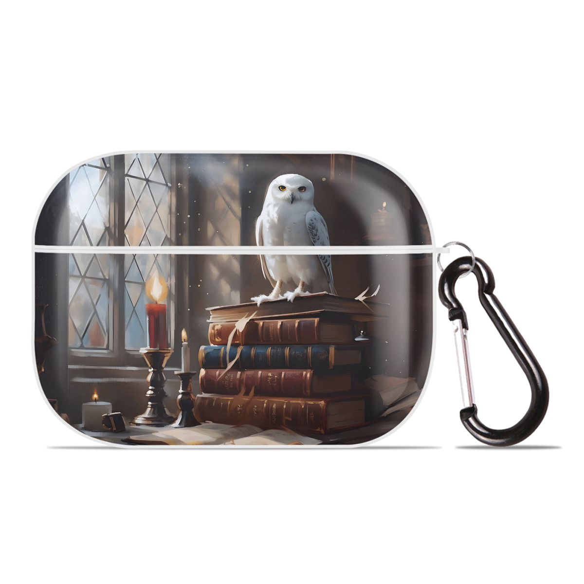 （画像用） Harry Potter ハリー・ポッターシリーズ 【AirPods Pro用】ハードシェル保護ケース 耐衝撃・防指紋・カラビナ付き商品仕様